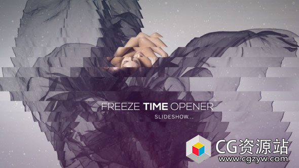 AE模板-电影企业动态定格图片展示片头 Freeze Time Opener – Slideshow