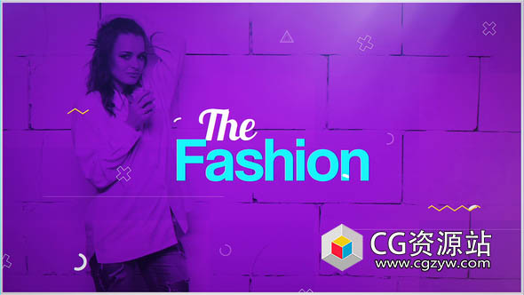 AE模板-时尚时装魅力视频展示片头 The Fashion