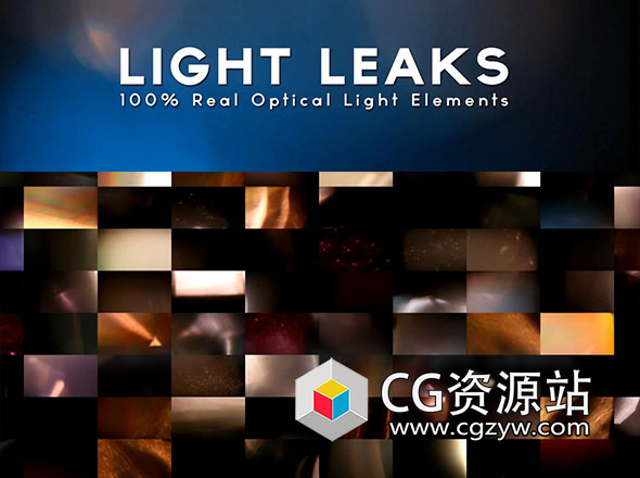 180个镜头漏光真实光元素集合高清视频素材