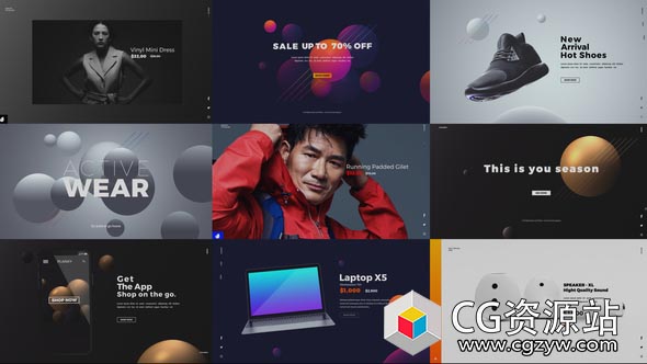 AE模板-样机产品展示宣传促销介绍包装 Promo & Sales Mockup