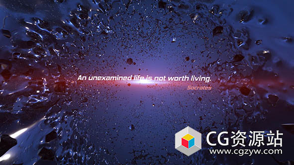 AE模板-大气电影史诗好莱坞文字宣传片头 Opener Logo Trailer