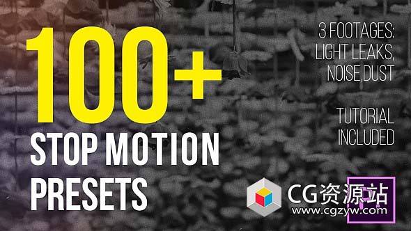 Premiere预设视频定格动画Stop Motion Presets