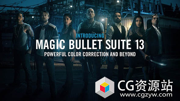 红巨星调色插件套装Red Giant Magic Bullet Suite 13.0.9 (Win/Mac) 免费下载