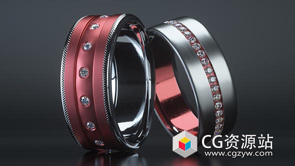 Cinema 4D – 使用Octane渲染珠宝教程Cinema 4D – Creating Jewelry in Octane Render