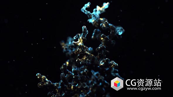 Cinema 4D – 使用X-Particles珊瑚生长教程Cinema 4D – Procedural Coral Growth using X-Particles and Cycles 4D Tutorial
