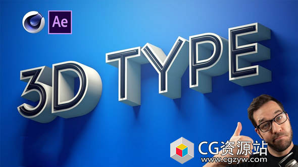 在C4D中创建3D文本动画教程CREATE ANIMATED 3D TEXT IN CINEMA 4D (NO PLUGINS REQUIRED)-图片1