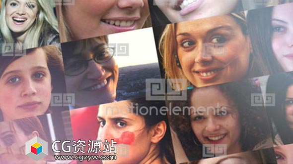 FCPX插件-三维方块翻转照片展示转场预设