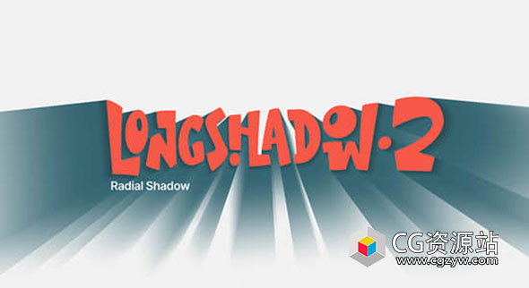 复古长阴影投影特效AE插件 Long Shadow 2 V1.6 Win