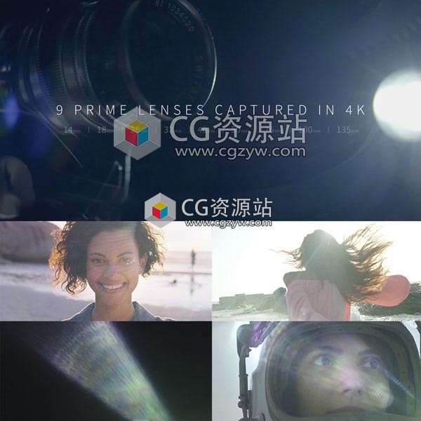 140组4K温暖柔和镜头耀斑光效叠加视频素材