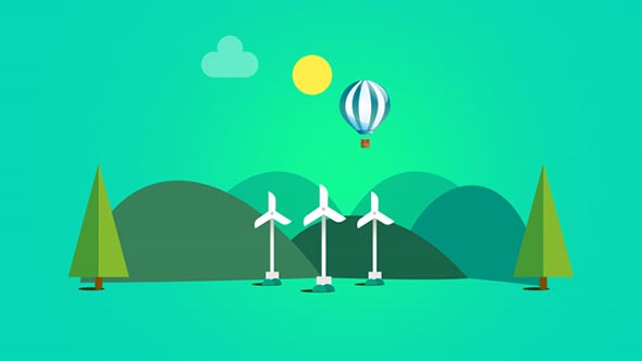 AE如何轻松制作扁平化场景MG动画教程After Effects – How to Easily Animate a Scene Tutorial