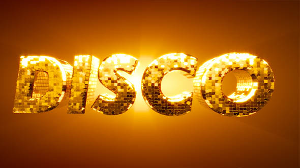 C4D中制作迪斯科舞厅风格三维文字动画教程 Cinema 4D – Creating a Disco Ball Type Tutorial