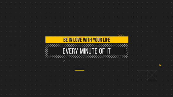 AE模板-科技感企业动态动力学排版文字标题开场 Inspirational Intro