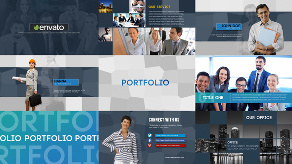 AE模板-公司企业时间轴包装片头 Global Business Presentation