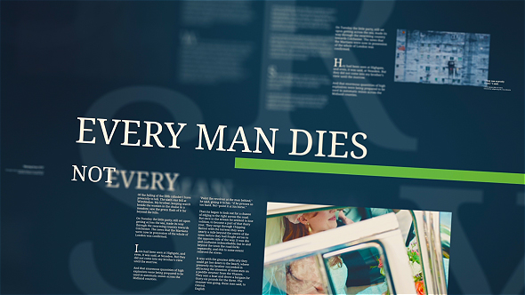 AE模板-杂志标题婚礼文字引用排版图片介绍开场 Inspirational Typography Quotes