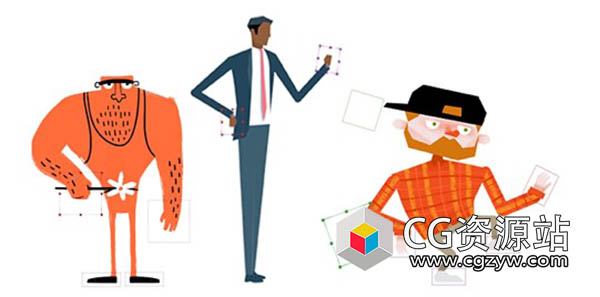 After Effects角色绑定动画视频教程School Of Motion Rigging Academy