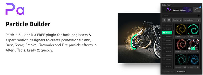 AE脚本+PR预设火焰烟雾粒子/文字标题/信号损坏/卡通火焰流体/高科技HUD/特效包Win/Mac-图片2