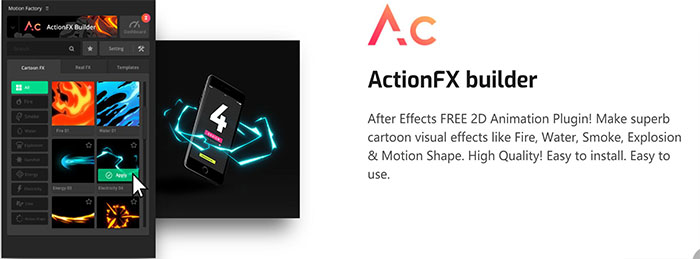 AE脚本+PR预设火焰烟雾粒子/文字标题/信号损坏/卡通火焰流体/高科技HUD/特效包Win/Mac-图片3