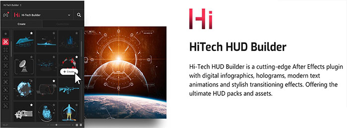 AE脚本+PR预设火焰烟雾粒子/文字标题/信号损坏/卡通火焰流体/高科技HUD/特效包Win/Mac-图片5