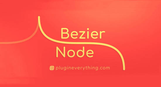 贝塞尔曲线路径生成器AE插件 AEscripts Bezier Node V1.5.6 Win/Mac+ 使用教程