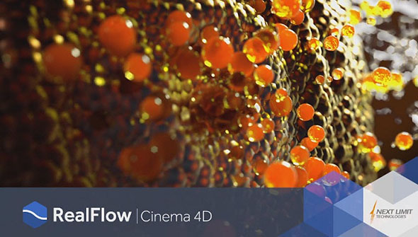 C4D流体动力学模拟插件NextLimit RealFlow C4D 2.6.5.0095 WIN/Mac 破解版R17-R20