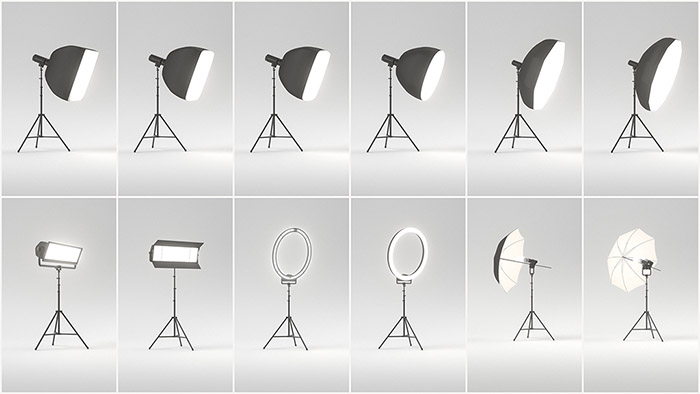 灰猩猩C4D灯光插件 Light Kit Pro v3 R18 – R20 Win/Mac-图片2