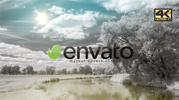 AE模板-4K时尚视频旋转Logo动画 Logo Ident