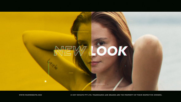 AE模板-时尚城市视频宣传开场片头 Opener