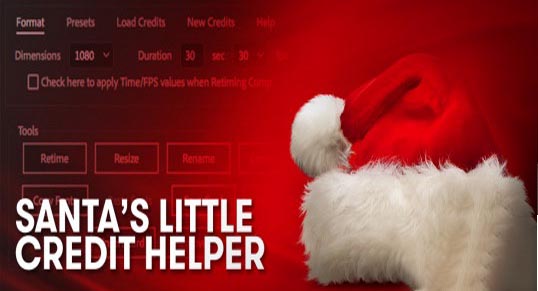 AE脚本-人员信息字幕介绍 Santa’s Little Credit Helper + 使用教程