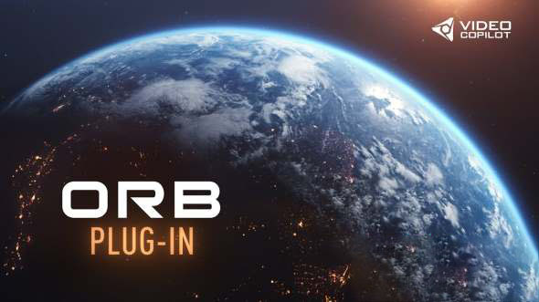 三维星球特效AE插件 VideoCopilot ORB v1.0.3 Win/Mac +使用教程 + 6K地球贴图