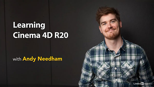 C4D R20基础入门教程 Lynda – Learning Cinema 4D R20