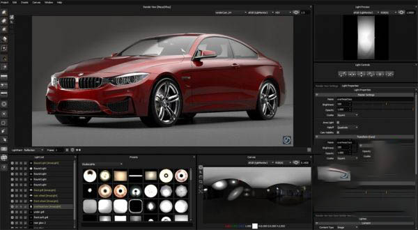 三维渲染室内摄影棚灯光HDR环境软件Lightmap HDR Light Studio v5.8 Win 破解版