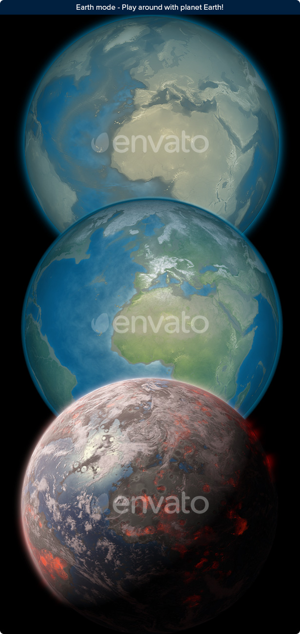 AE模板-三维地球星球制作工具包-图片2