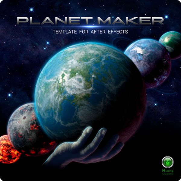 AE模板-三维地球星球制作工具包-图片1