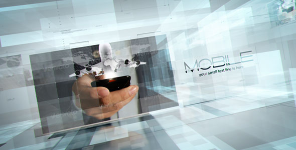 AE模板 三维空间科技玻璃质感幻灯片图片开场 Expo Slides