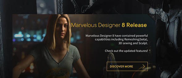 三维服装设计软件 Marvelous Designer 8 Enterprise 4.2.77.35874 Win破解版