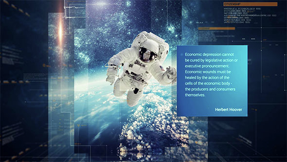 AE模板-未来高科技企业商务宣传片 Corporate Opener