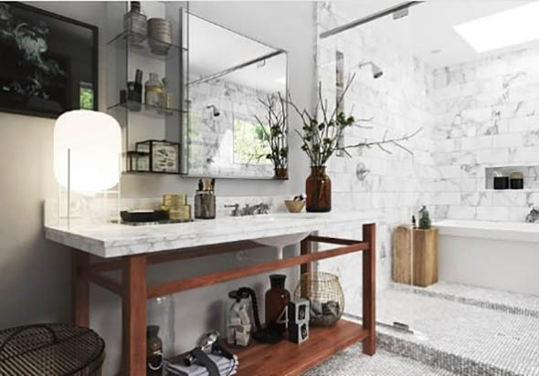 40组室内物品毛巾化妆品篮子3D模型 Archmodels vol.196 (3DS MAX格式)