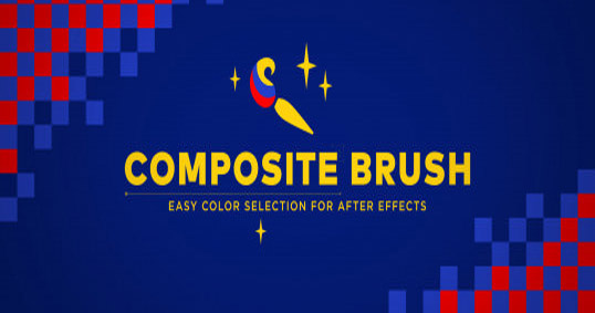 视频颜色选择调色修改AE插件 Composite Brush v1.6.9 Win+使用教程