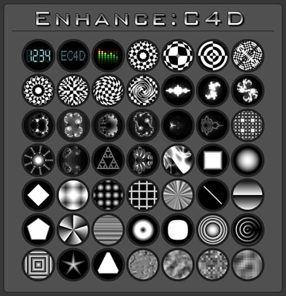 C4D插件-178种材质预设合集Biomekk EnhanceC4D 1.04.051 for Cinema 4D R20