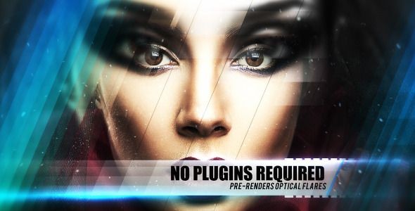 AE模板-多彩时尚动态图片视频展示片头Fashion Bright