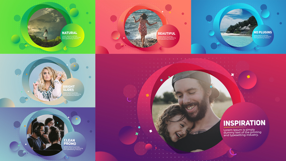 AE模板-明亮时尚多彩设计宣传包装开场 Bright Stylish Opener