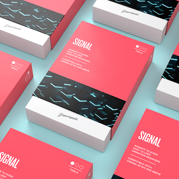 GSG C4D创建程序化循环动画插件Signal 1.522 Cinema 4DR14-R21 WIN/MAC+中文字幕教程