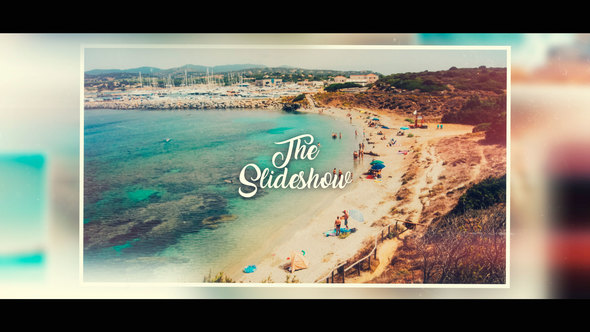 AE模板-商业企业动态夏季旅游照片相册幻灯片开场 Slideshow