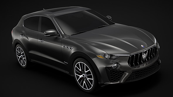 玛莎拉蒂汽车高精度3D模型-图片1