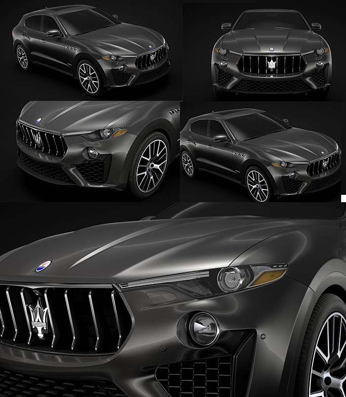 玛莎拉蒂汽车高精度3D模型-图片2