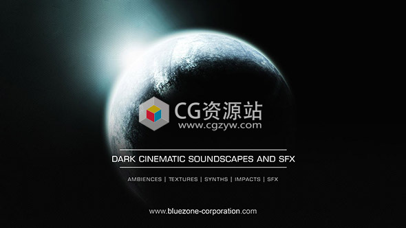 129个黑暗抽象氛围电影音景电子音乐WAV无损音效