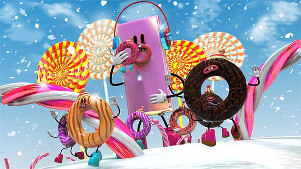 3D卡通角色从概念建模数字雕刻到插画制作视频教程