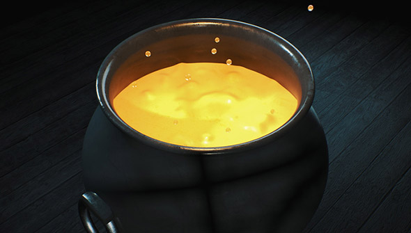 Cinema 4D – 如何创建沸腾液体效果C4D教程How to Create a Boiling Liquid Effect Tutorial