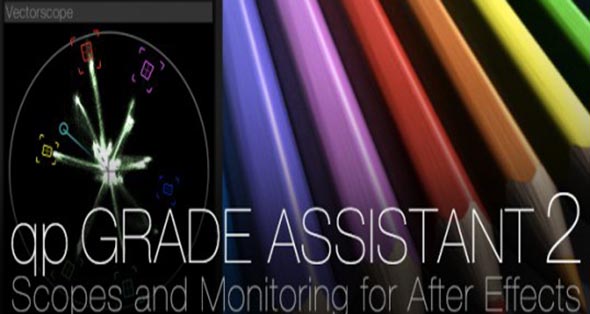 Aescripts qpGradeAssistant 2.0.3AE调色监视器助手插件 Win破解版