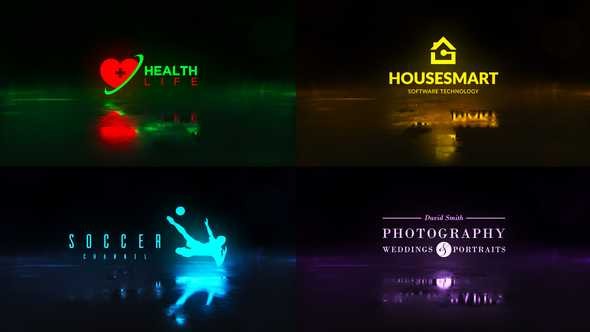 AE模板-三维文字标题logo动画 Words Logo Opener